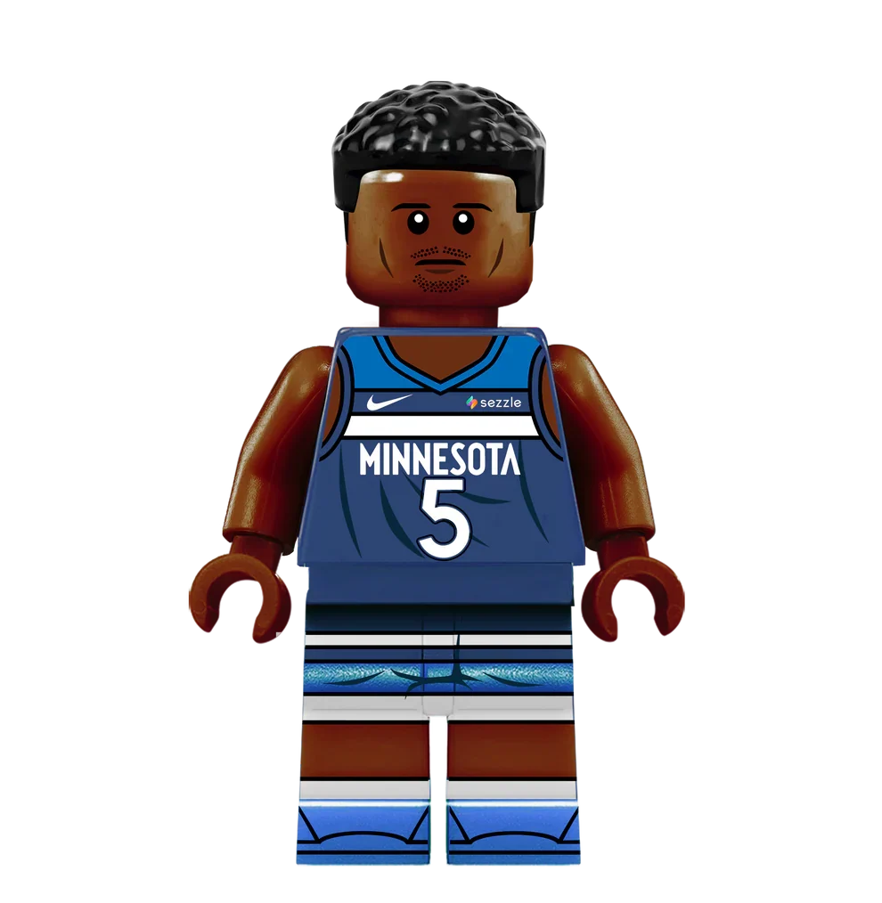 Anthony Edwards - Famous Minifigs Custom Printed Minifigure product image 1, provided for visual reference and product