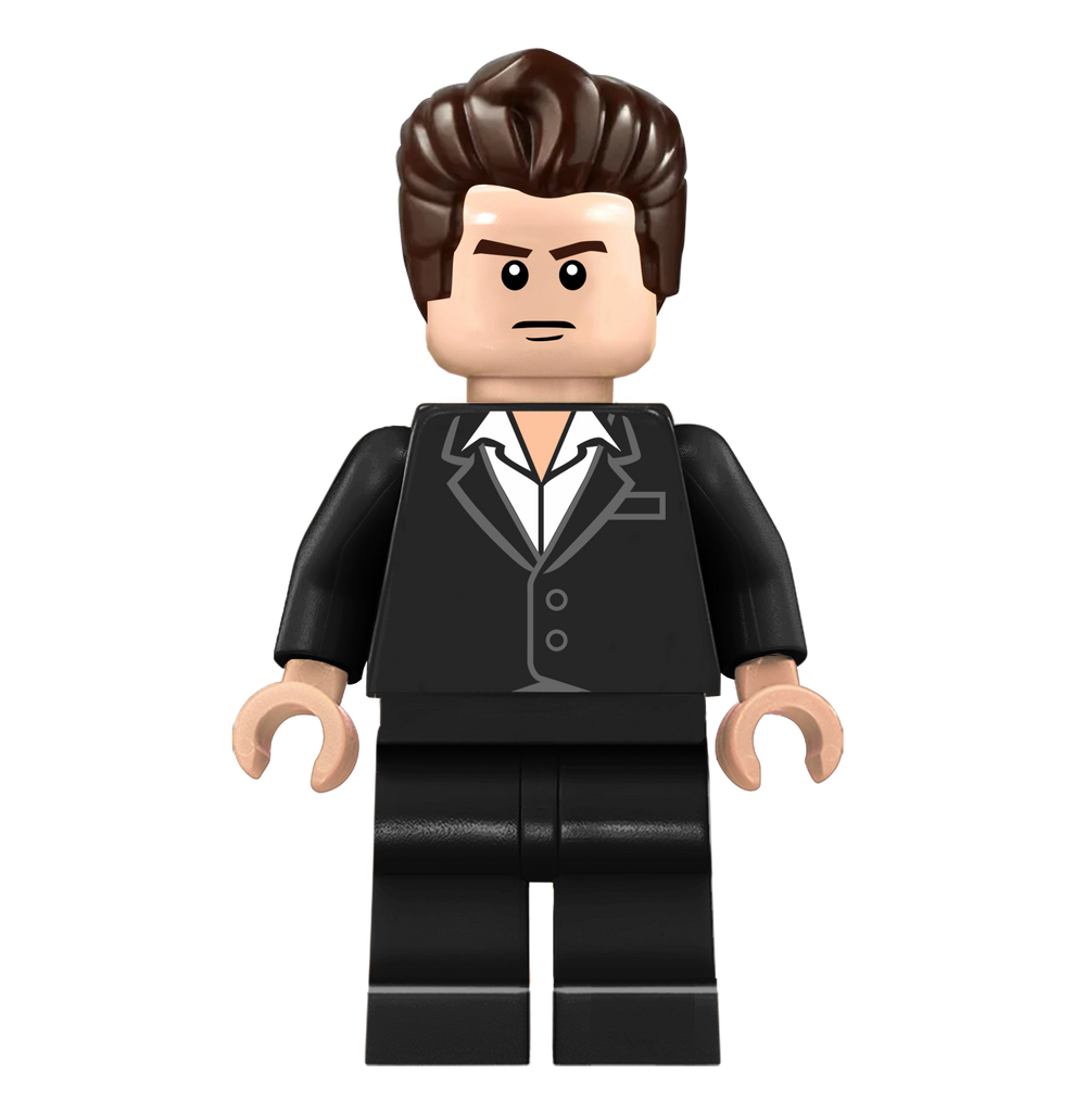 Johnny Cash - Famous Minifigs Custom Printed Minifigure