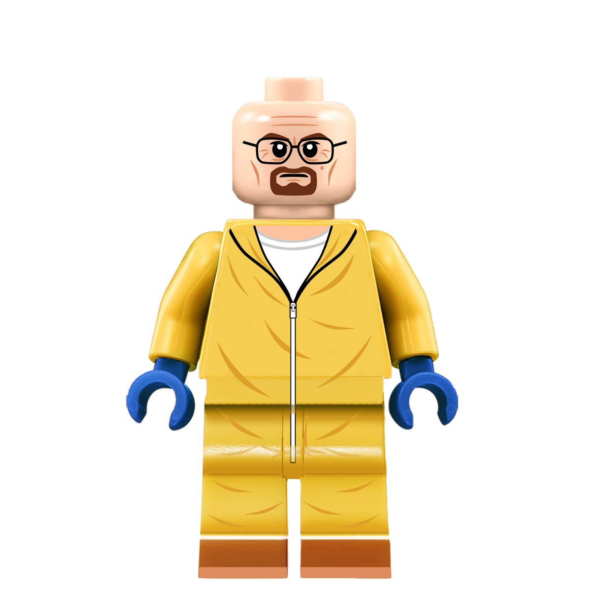 Walter White - Famous Minifigs Custom Printed Minifigure product image 1, provided for visual reference and product detail