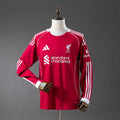 Liverpool Jersey 25/26 Home Football Kit Long Sleeves product image 1