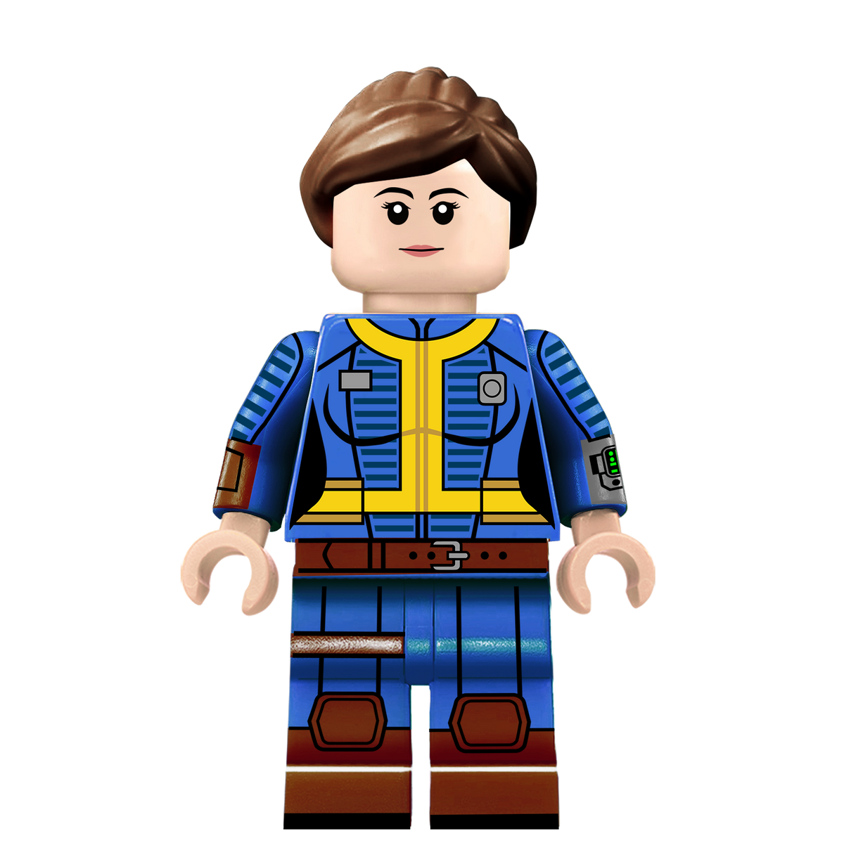 Lucy - Famous Minifigs Custom Printed Minifigure product image 1, provided for visual reference and product detail review