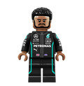Lewis Hamilton - Famous Minifigs Custom Printed Minifigure product image 1, provided for visual reference and product detail