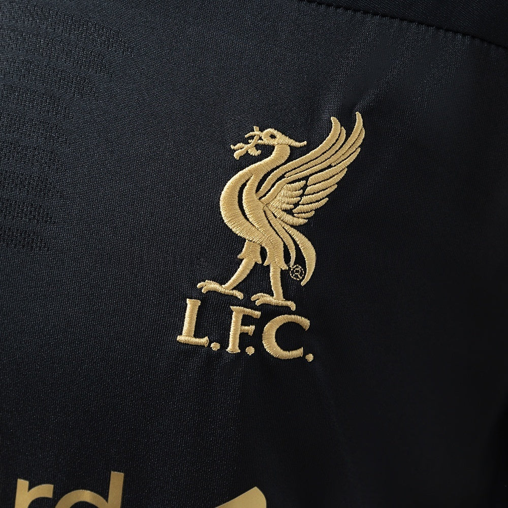 Retro Liverpool Black Jersey 2019-20 Football Kit Soccer product image 5