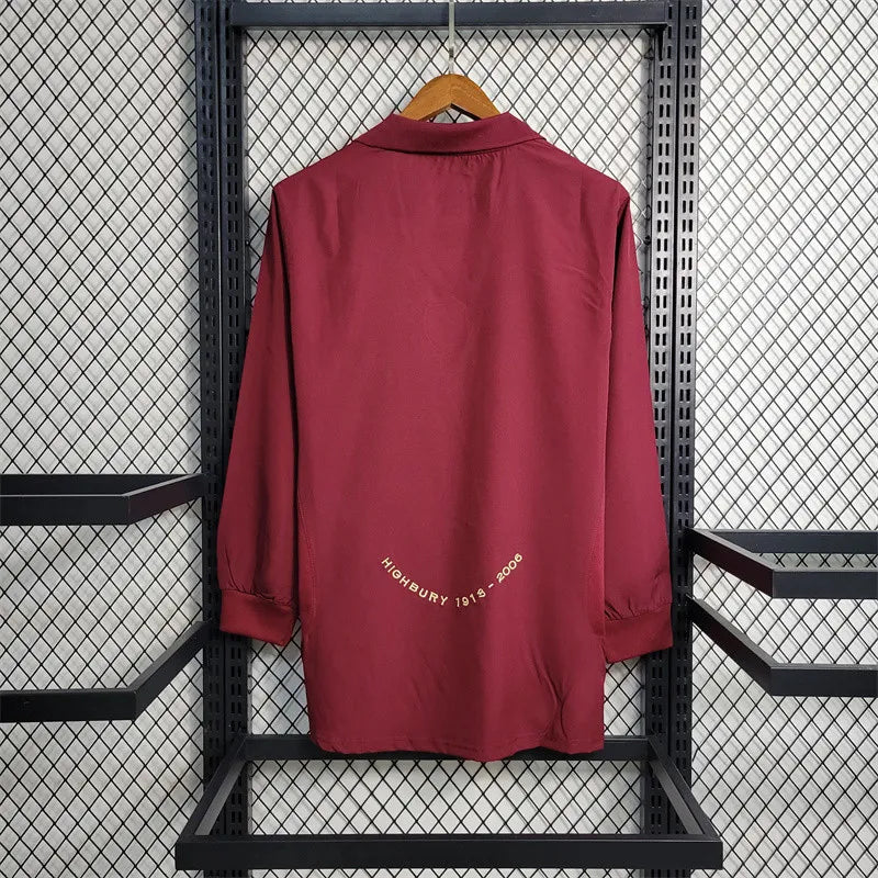 Retro Arsenal Jersey 2005/06 Home Long Sleeves Football product image 3
