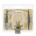 Multicolored Protocol Droid Custom Minifigure product image 1, provided for visual reference and product detail review