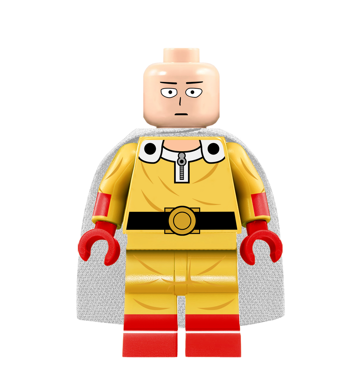 One Punch Man - Famous Minifigs Custom Printed Minifigure product image 1, provided for visual reference and product detail
