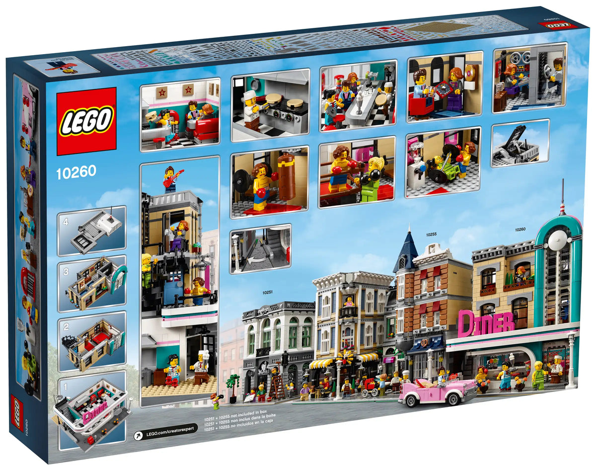 LEGO Creator 10260 Downtown Diner product image 2, provided for visual reference and product detail review