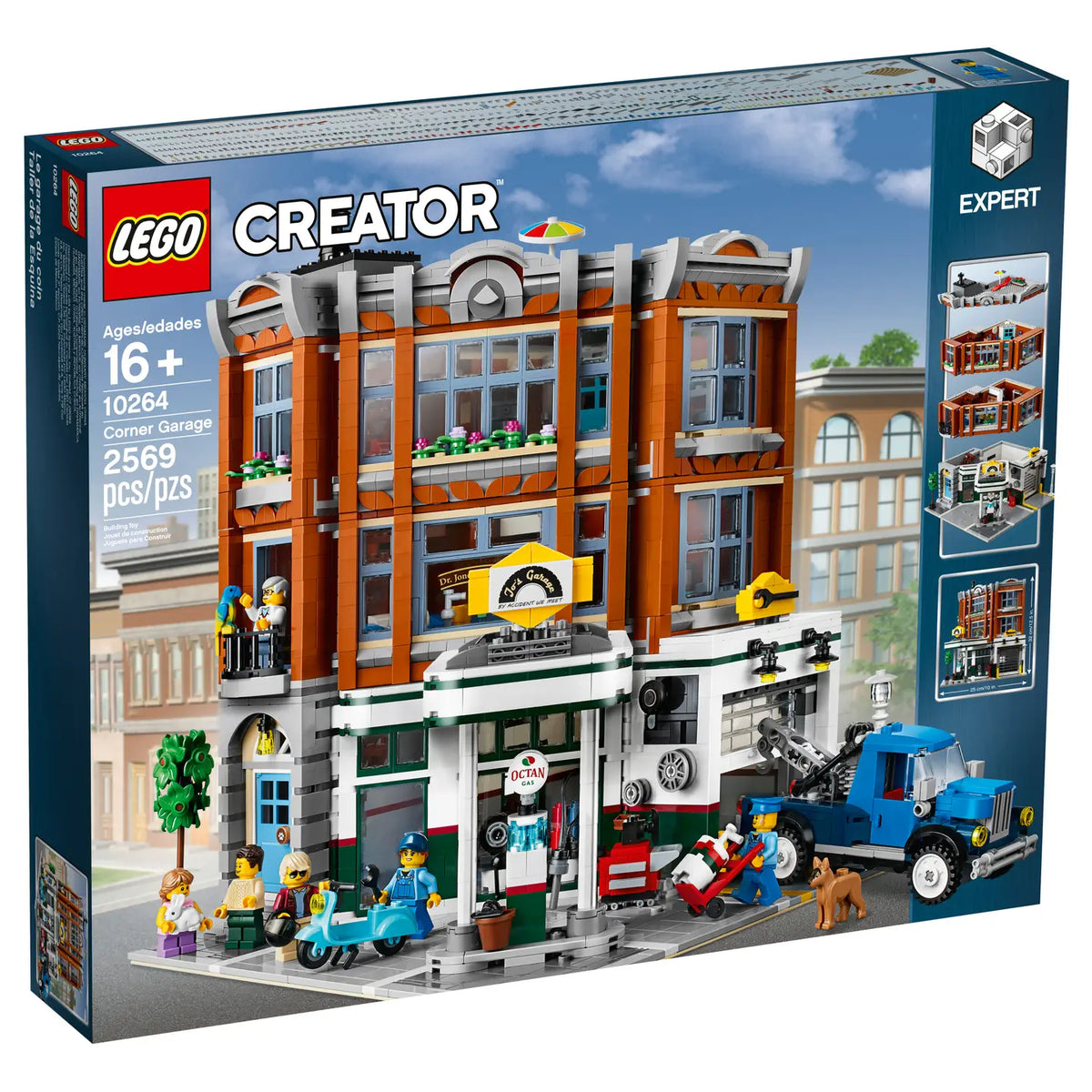LEGO Creator 10264 Corner Garage product image 1, provided for visual reference and product detail review