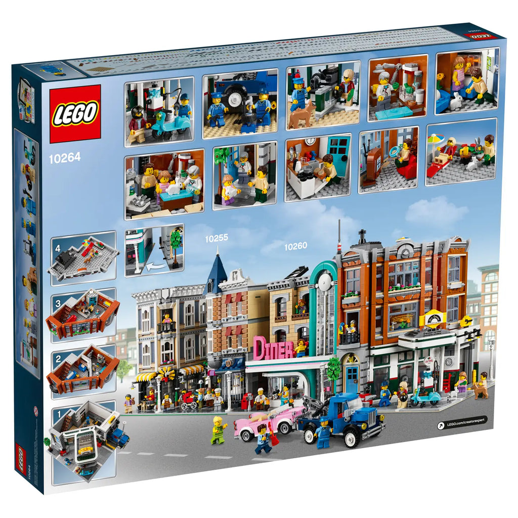 LEGO Creator 10264 Corner Garage product image 2, provided for visual reference and product detail review
