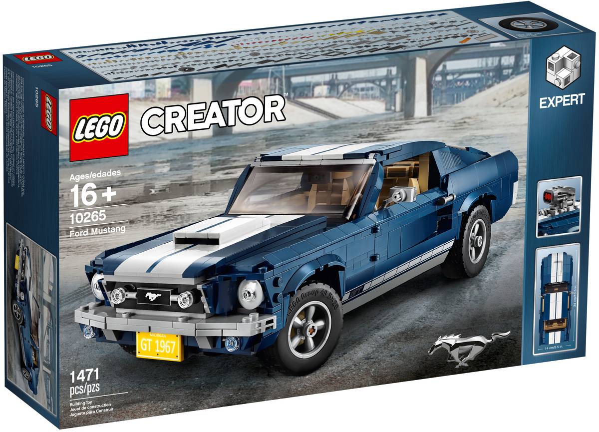 LEGO Creator 10265 Ford Mustang product image 1, provided for visual reference and product detail review