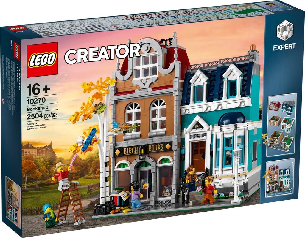 LEGO Creator 10270 Bookshop product image 1, provided for visual reference and product detail review