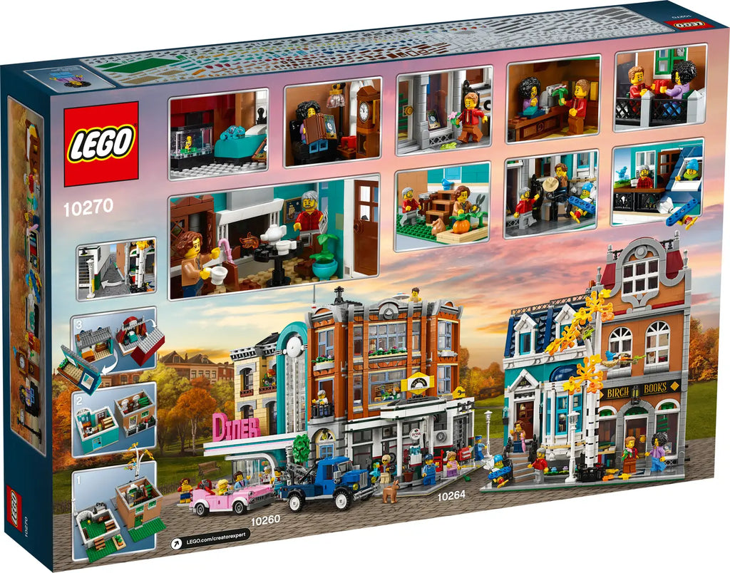 LEGO Creator 10270 Bookshop product image 2, provided for visual reference and product detail review