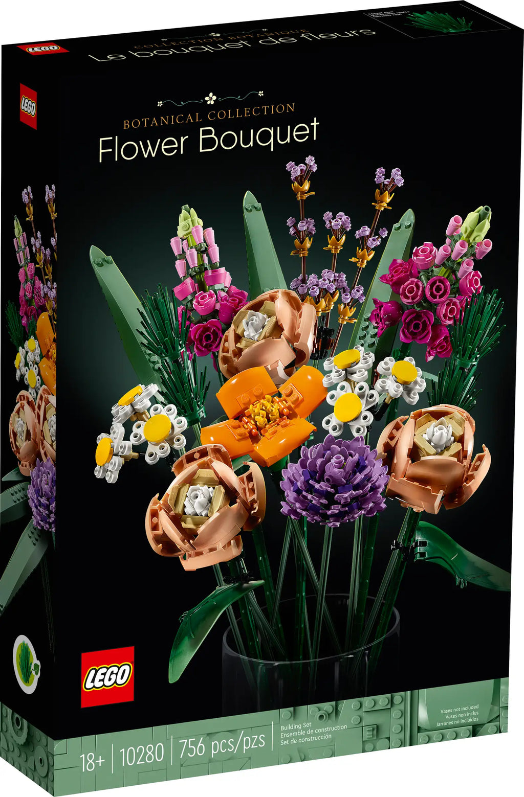 LEGO Icons: The Botanical Collection 10280 Flower Bouquet product image 1, provided for visual reference and product detail