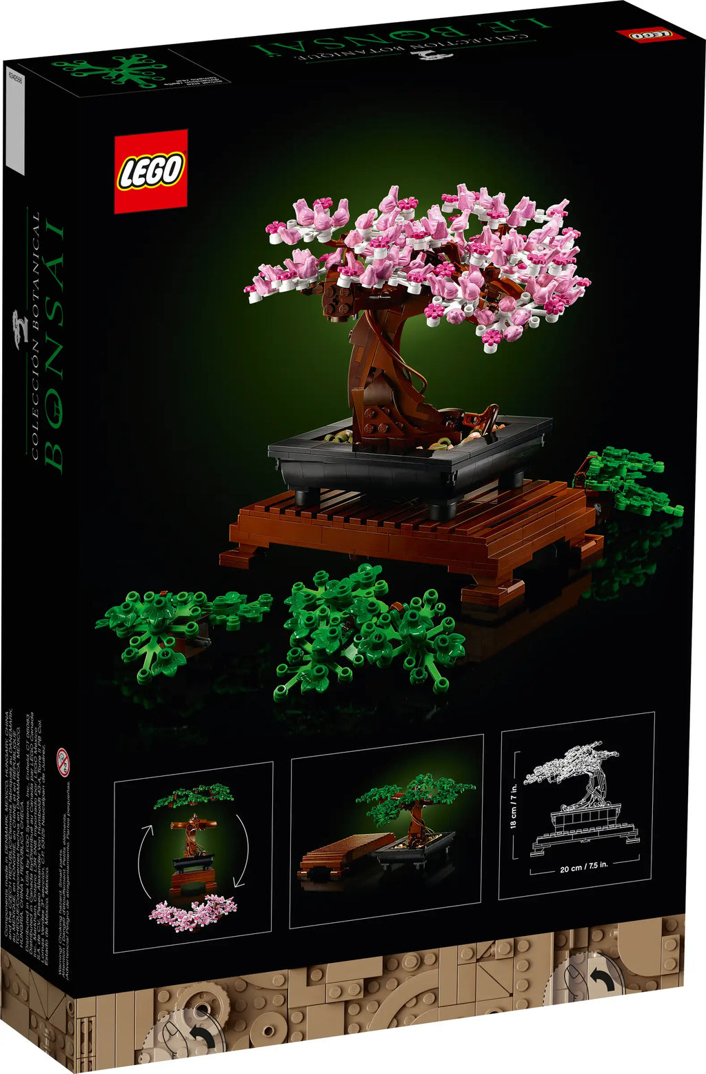 LEGO Icons: The Botanical Collection 10281 Bonsai Tree product image 2, provided for visual reference and product detail