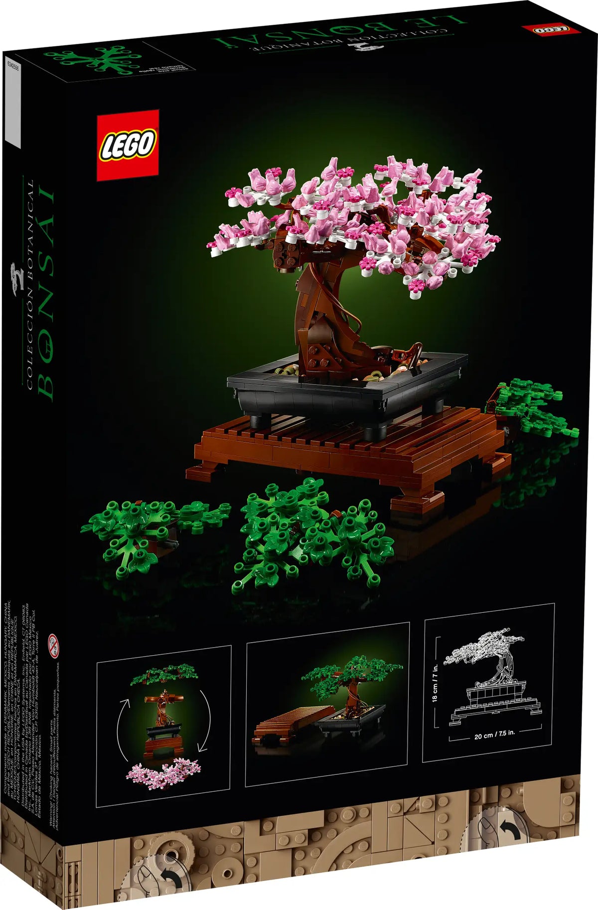 LEGO Icons: The Botanical Collection 10281 Bonsai Tree product image 2, provided for visual reference and product detail