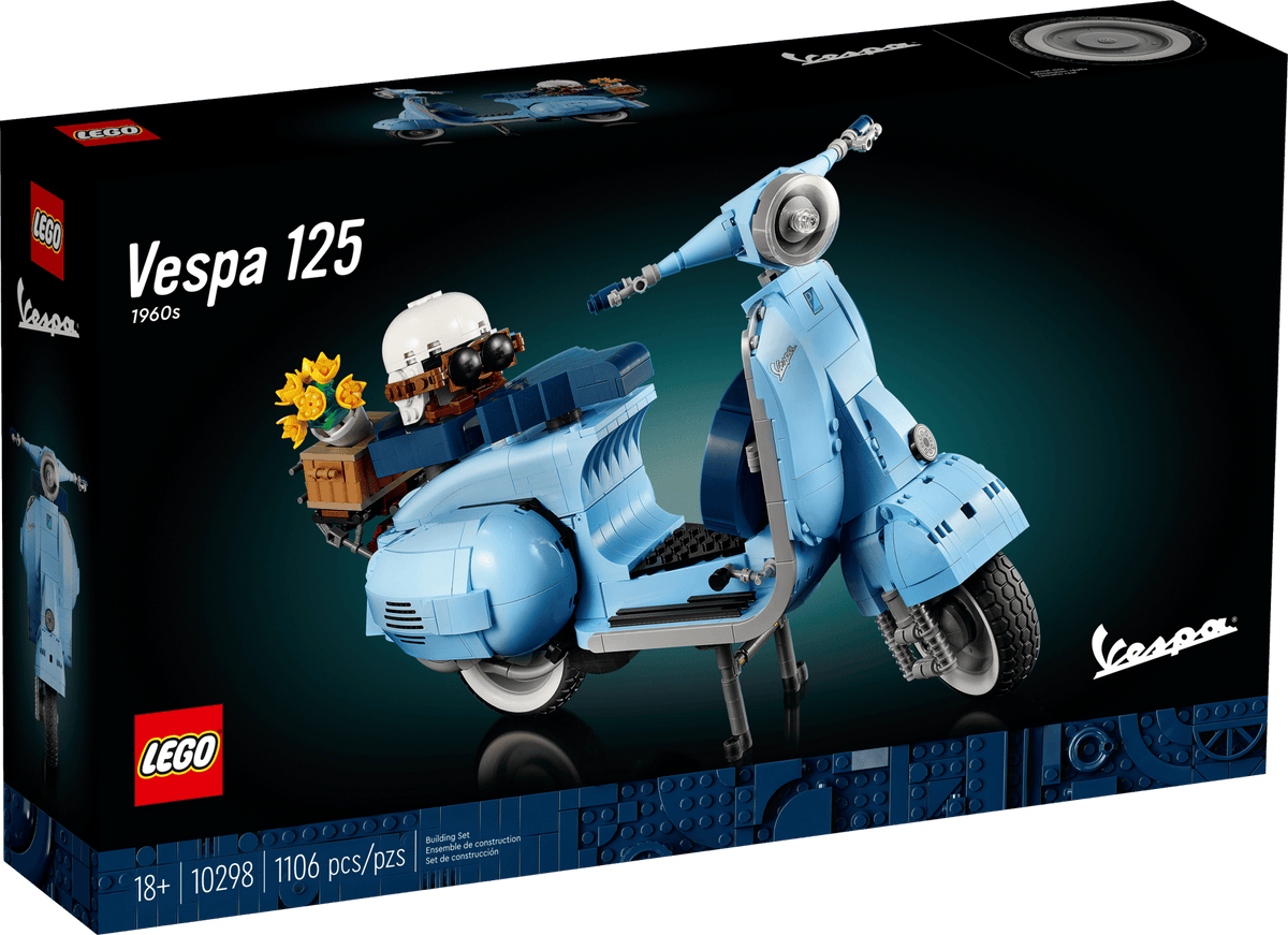 LEGO 10298 Vespa 125 product image 1, provided for visual reference and product detail review