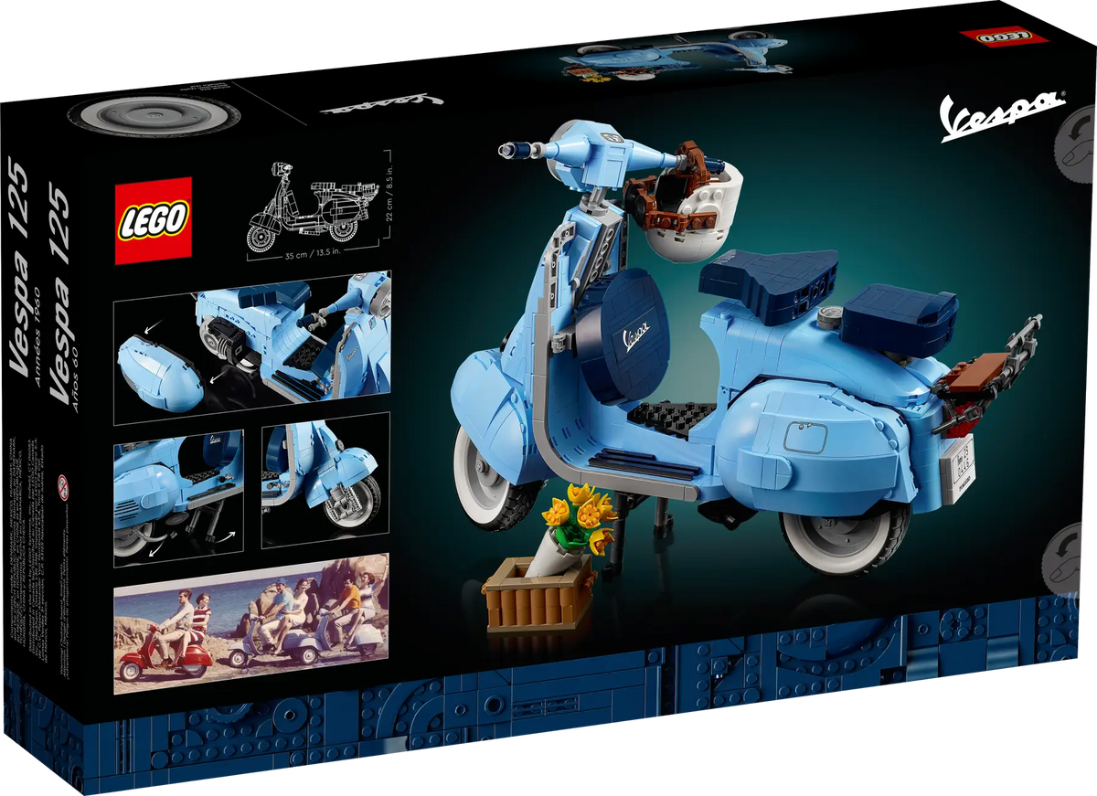LEGO 10298 Vespa 125 product image 2, provided for visual reference and product detail review