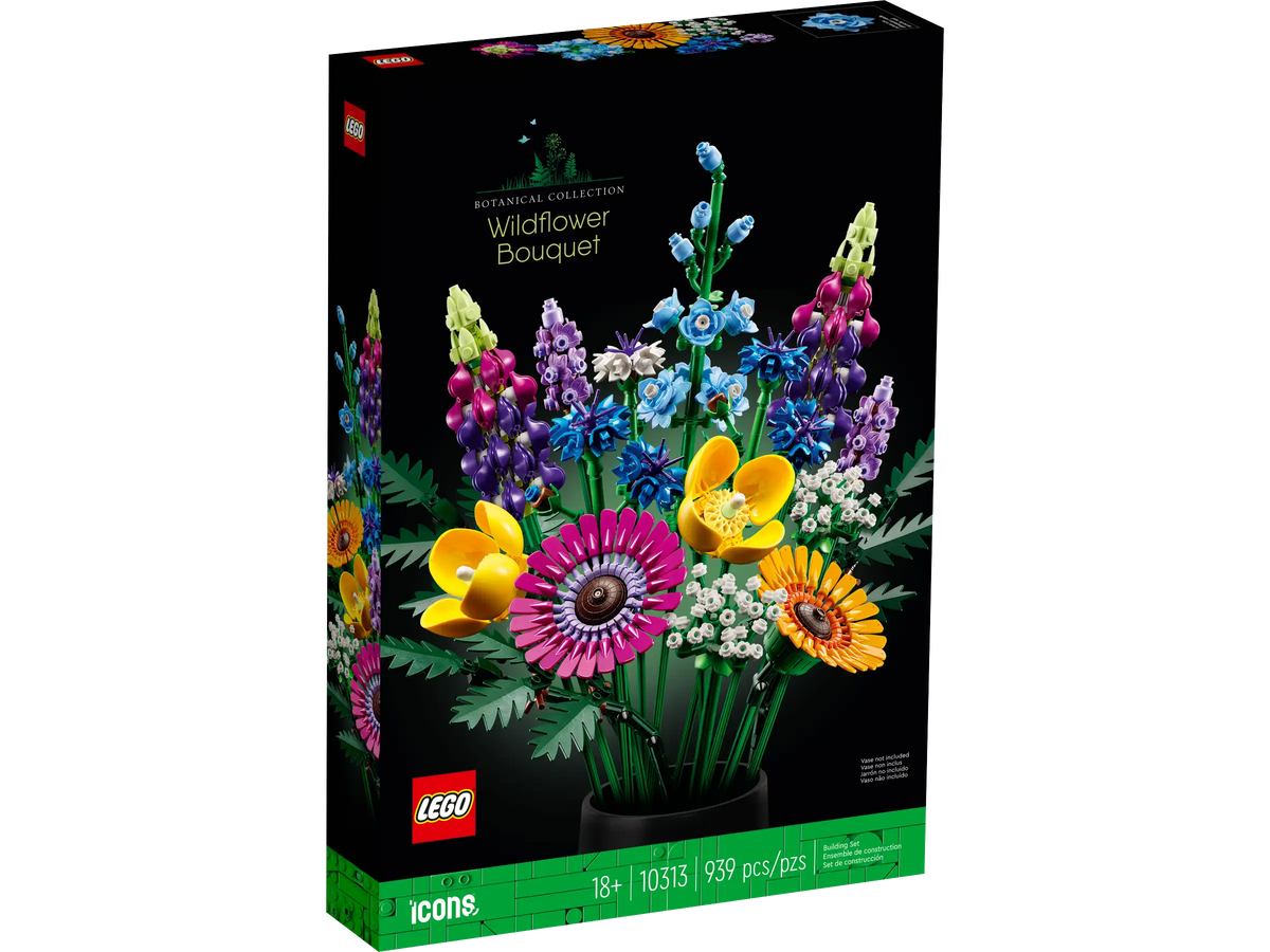 LEGO Icons: The Botanical Collection 10313 Wildflower Bouquet product image 1, provided for visual reference and product
