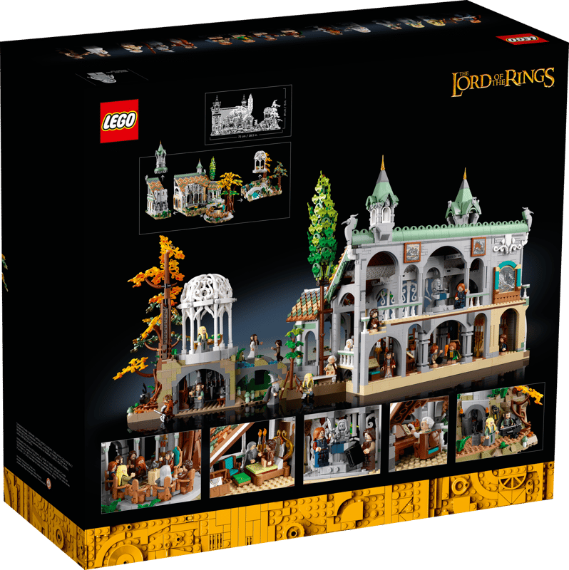 LEGO The Lord of the Rings 10316 Rivendell product image 2, provided for visual reference and product detail review