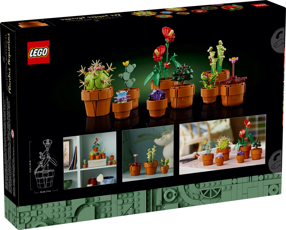 LEGO Icons: Botanical Collection 10329 Tiny Plants product image 2, provided for visual reference and product detail review