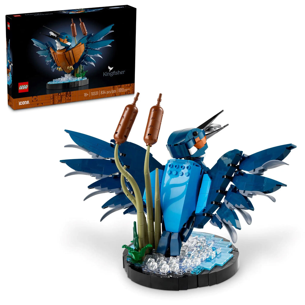 LEGO Icons 10331 Kingfisher Bird product image 1, provided for visual reference and product detail review