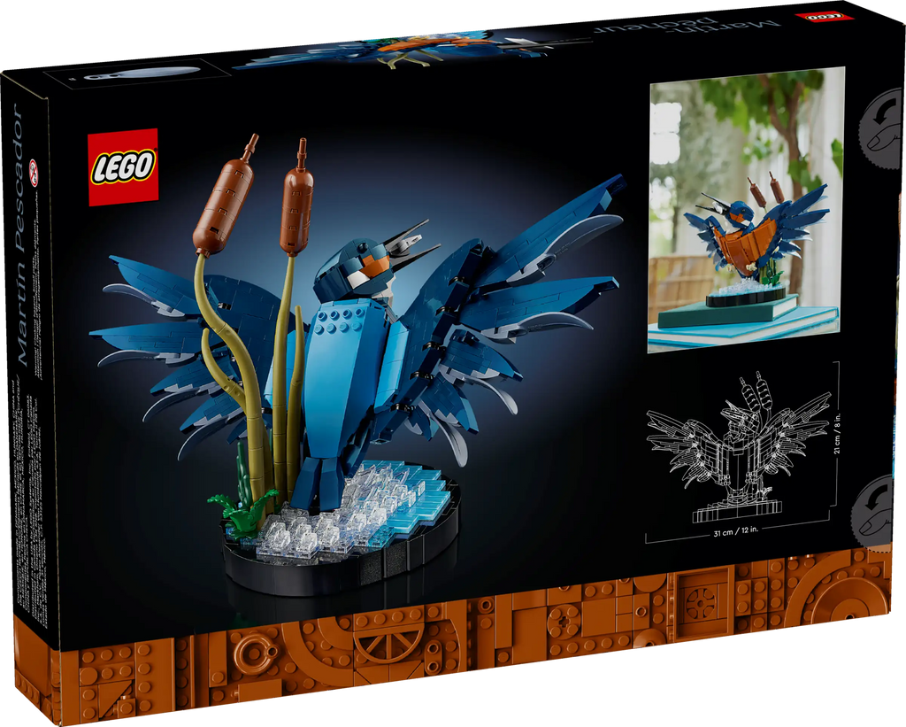 LEGO Icons 10331 Kingfisher Bird product image 2, provided for visual reference and product detail review