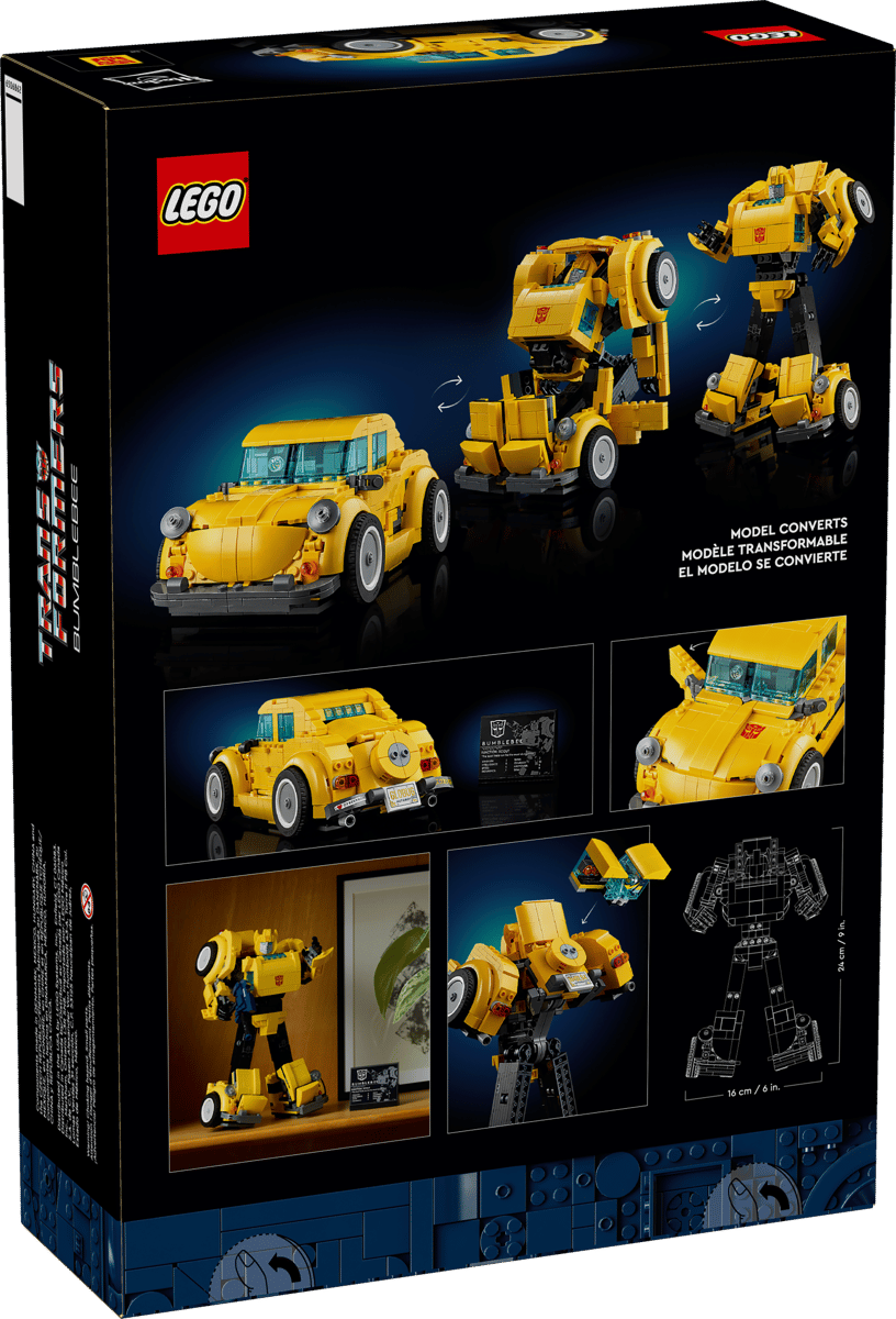 LEGO Icons 10338 Bumblebee product image 2, provided for visual reference and product detail review