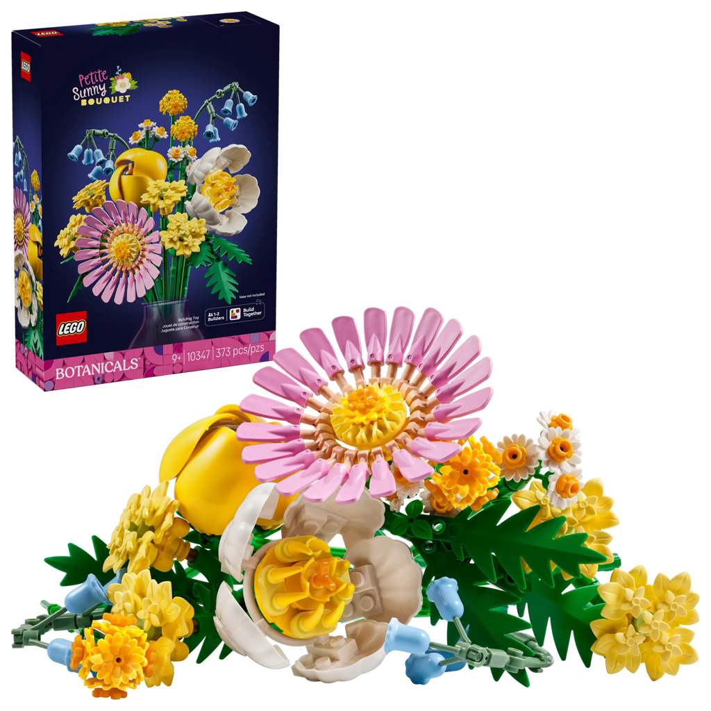 LEGO Icons: Botanicals Collection 10347 Petite Sunny Bouquet product image 1, provided for visual reference and product