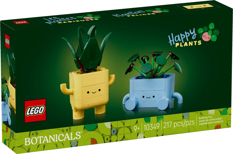 LEGO Botanicals 10349 Happy Plants product image 1, provided for visual reference and product detail review