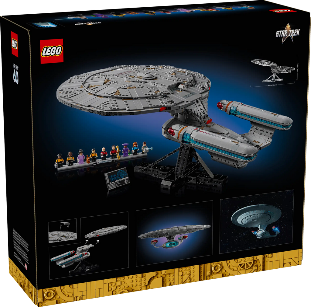 LEGO Icons 10356 Star Trek: U.S.S. Enterprise NCC-1701-D product image 2, provided for visual reference and product detail