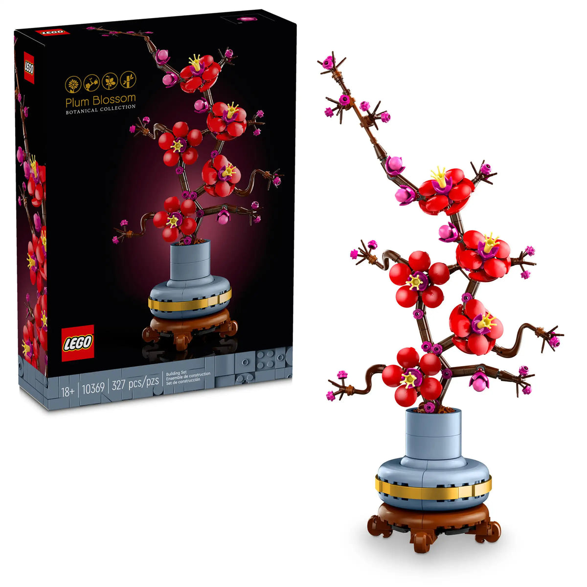 LEGO The Botanical Collection 10369 Plum Blossom product image 1, provided for visual reference and product detail review