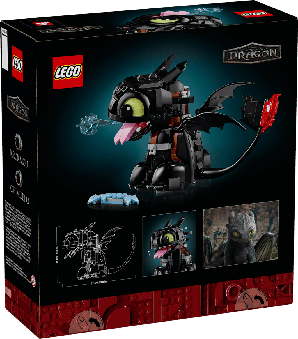LEGO Icons 40623 How to Train Your Dragon: Toothless product image 2, provided for visual reference and product detail review