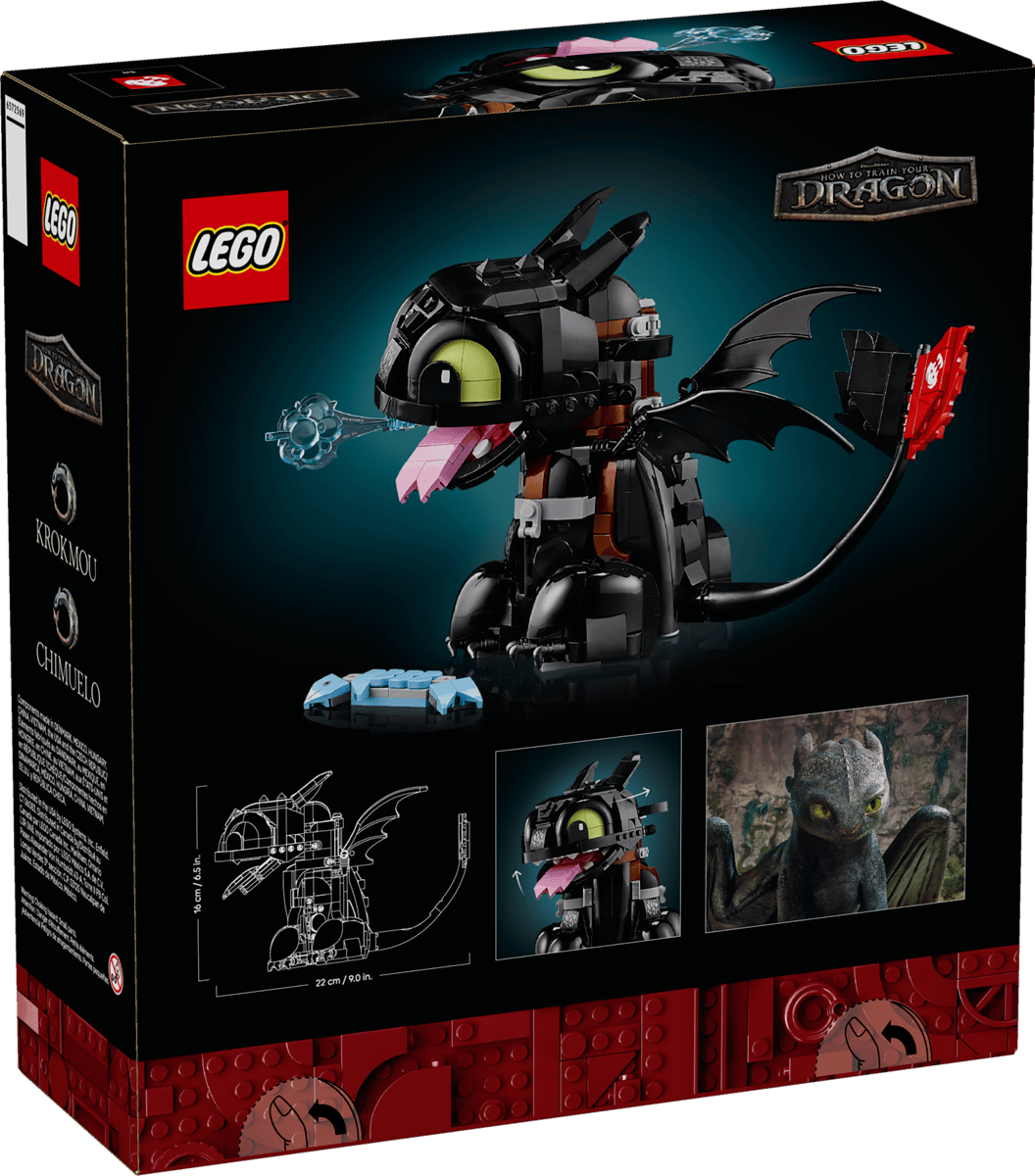 LEGO Icons 40623 How to Train Your Dragon: Toothless product image 2, provided for visual reference and product detail review