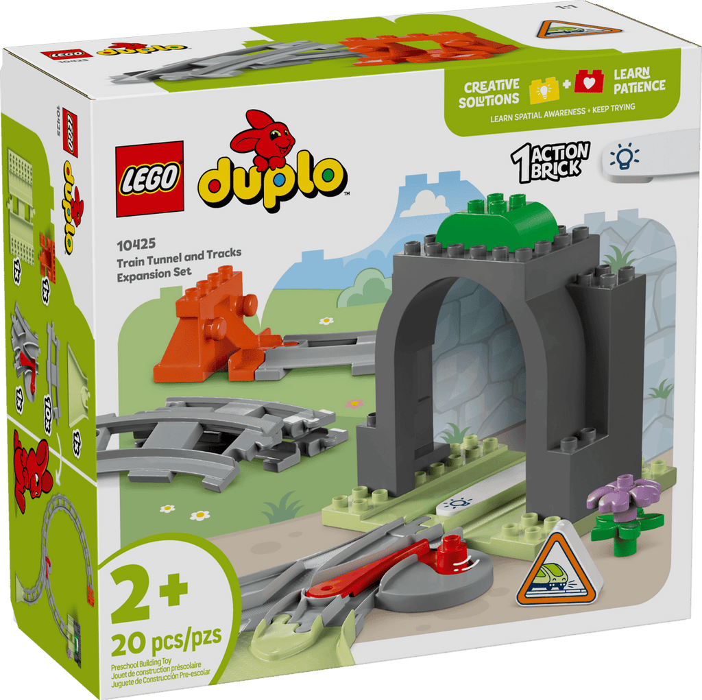 LEGO duplo 10425 Train Tunnel and Tracks Expansion Set product image 1, provided for visual reference and product detail