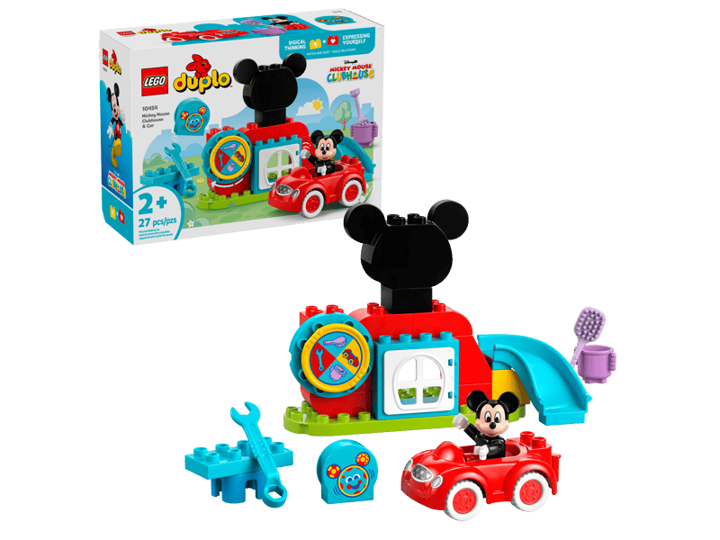 LEGO duplo 10454 Mickey Mouse Clubhouse & Car product image 1, provided for visual reference and product detail review