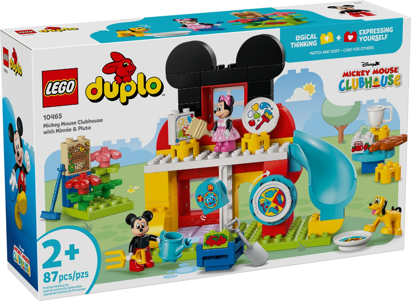 LEGO Duplo 10465 Mickey Mouse Clubhouse with Minnie & Pluto product image 1, provided for visual reference and product