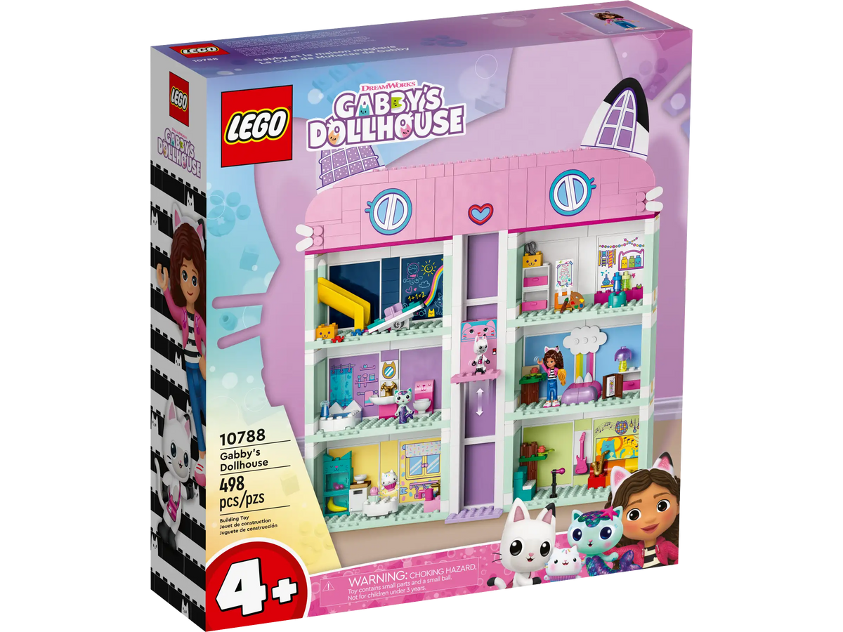 LEGO 10788 Gabby's Dollhouse product image 1, provided for visual reference and product detail review