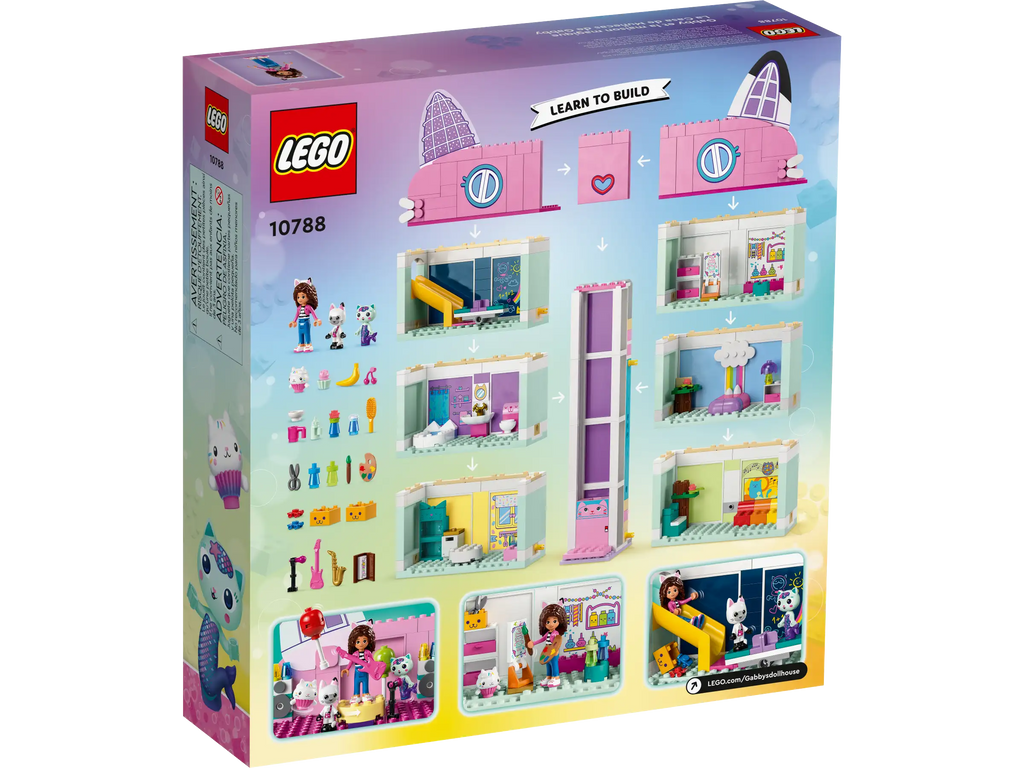 LEGO 10788 Gabby's Dollhouse product image 2, provided for visual reference and product detail review