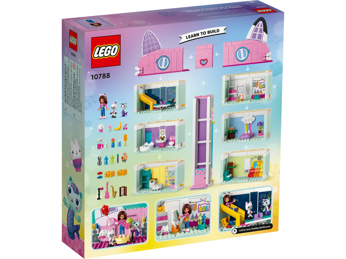 LEGO 10788 Gabby's Dollhouse product image 2, provided for visual reference and product detail review