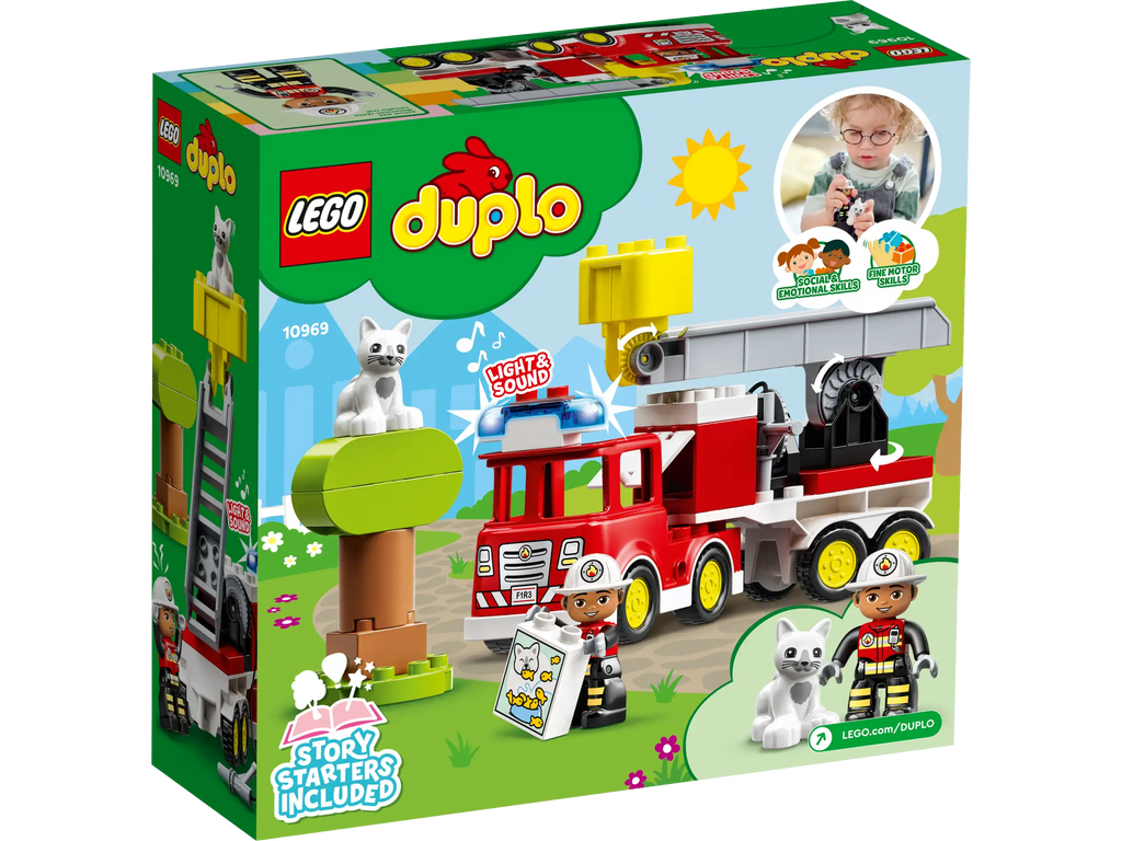 LEGO Duplo 10969 Fire Truck product image 2, provided for visual reference and product detail review