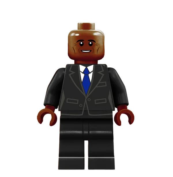 Barack Obama - Famous Minifigs Custom Printed Minifigure