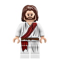 Jesus Christ - Famous Minifigs Custom Printed Minifigure product image 1, provided for visual reference and product detail