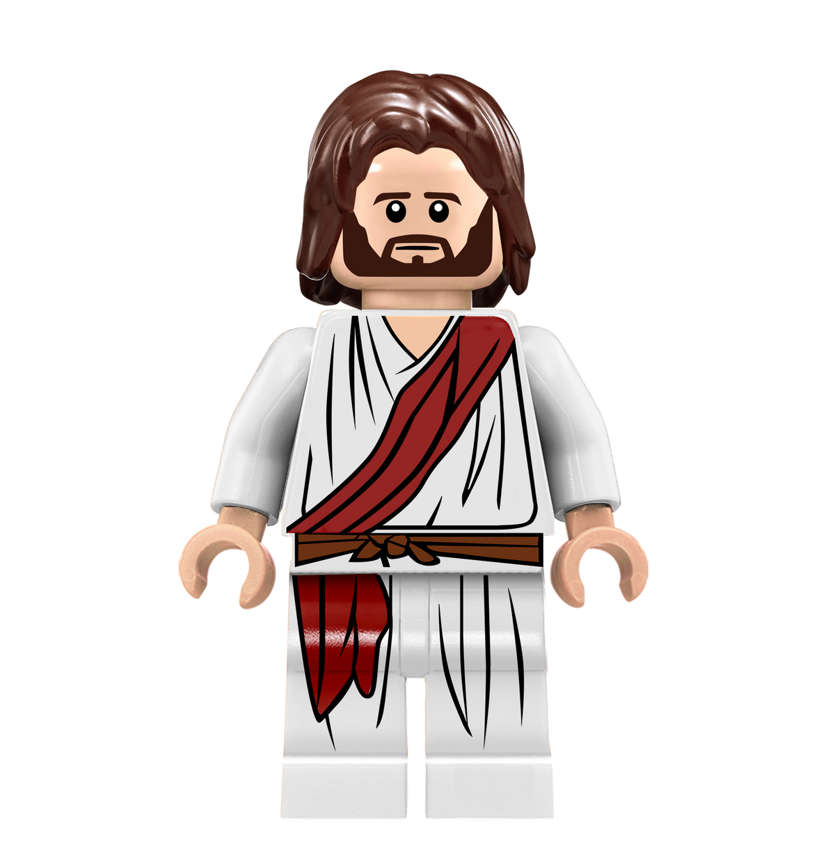 Jesus Christ - Famous Minifigs Custom Printed Minifigure product image 1, provided for visual reference and product detail