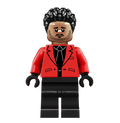 The Weeknd - Famous Minifigs Custom Printed Minifigure product image 1, provided for visual reference and product detail