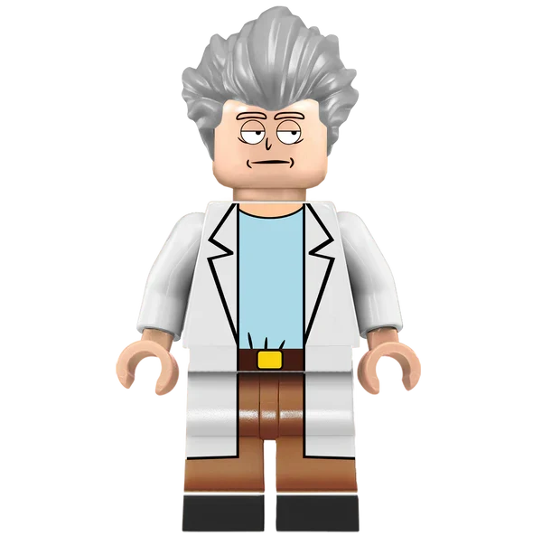 Rick - Famous Minifigs Custom Printed Minifigure product image 1, provided for visual reference and product detail review