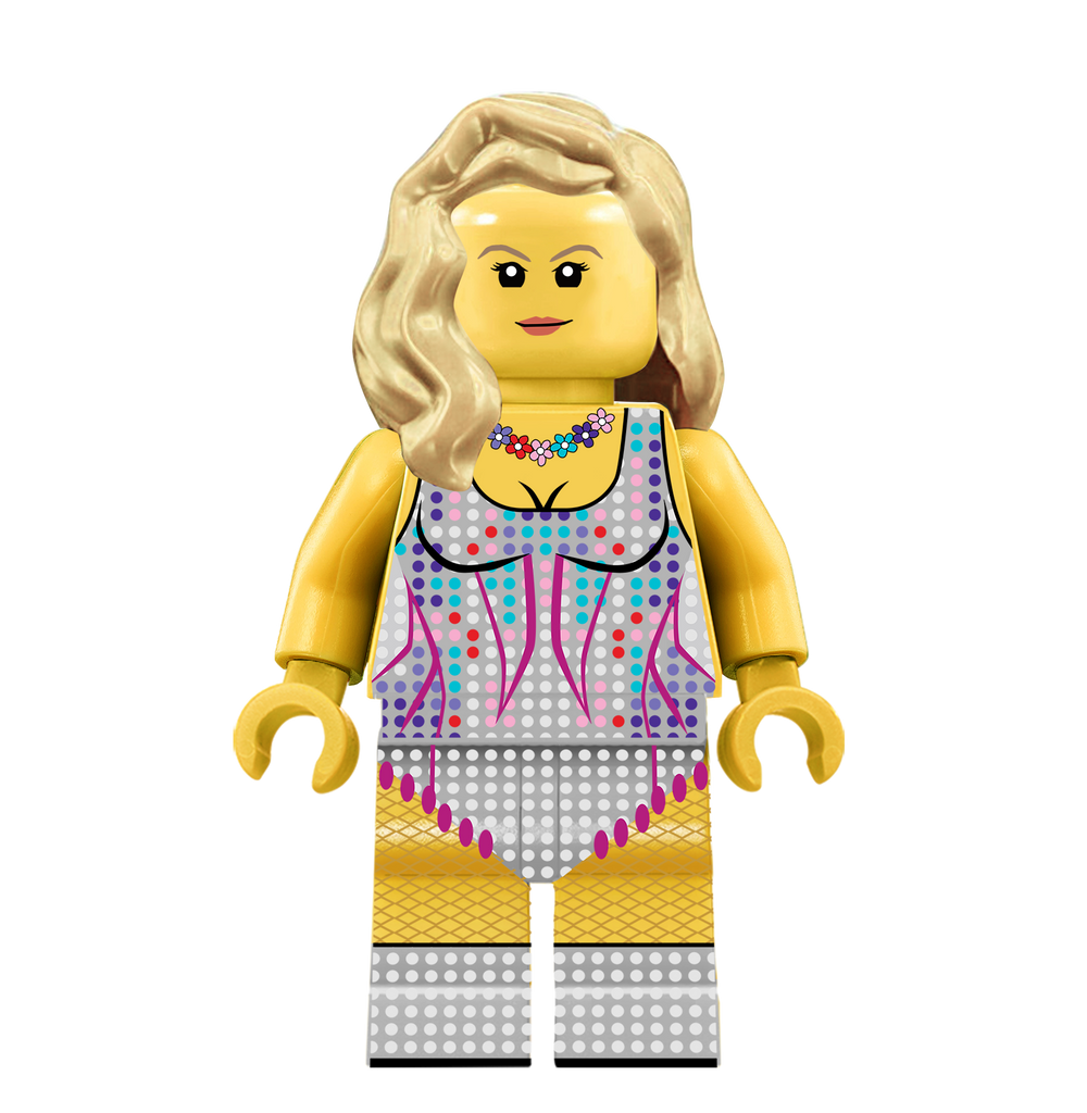 Taylor Swift - Famous Minifigs Custom Printed Minifigure