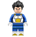 Vegeta - Famous Minifigs Custom Printed Minifigure product image 1, provided for visual reference and product detail review
