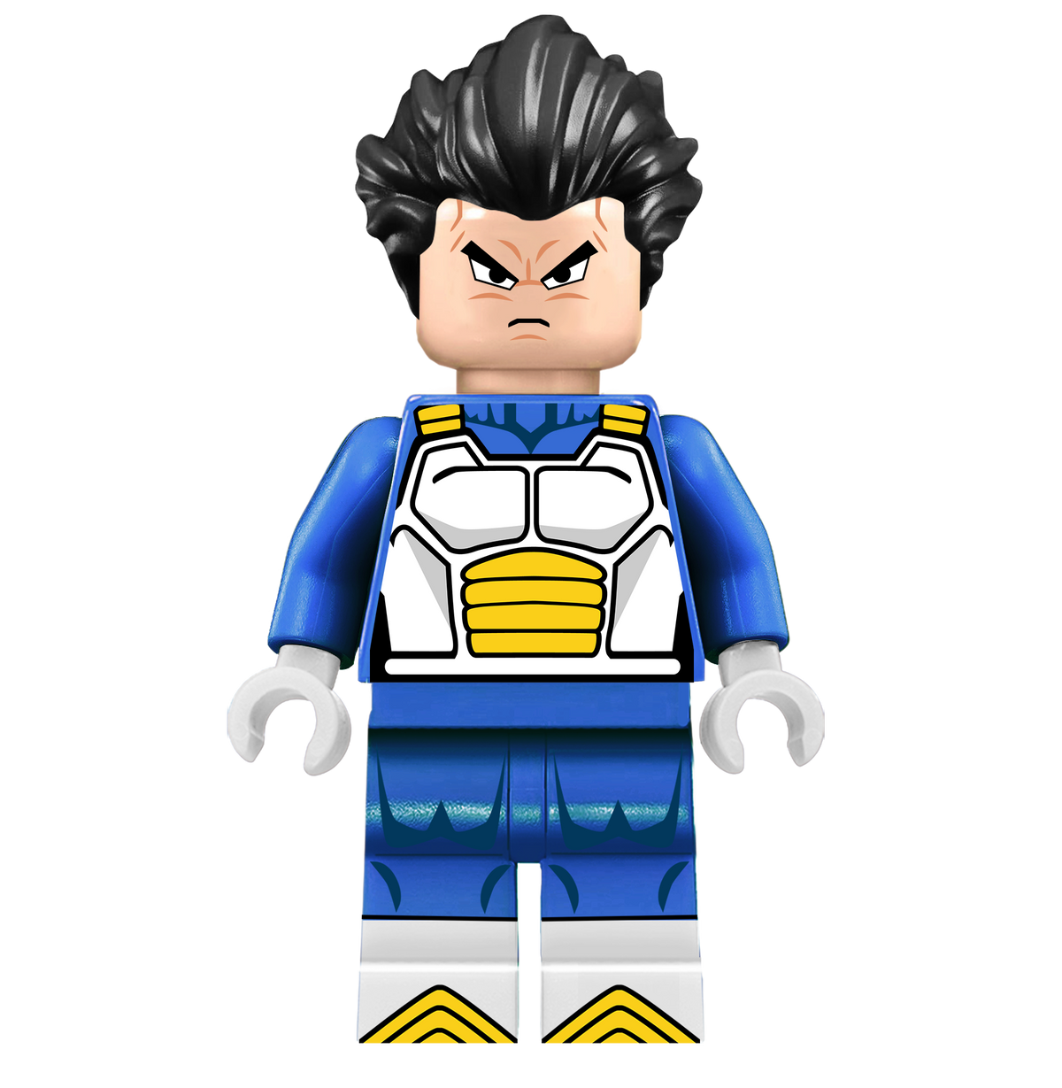Vegeta - Famous Minifigs Custom Printed Minifigure product image 1, provided for visual reference and product detail review