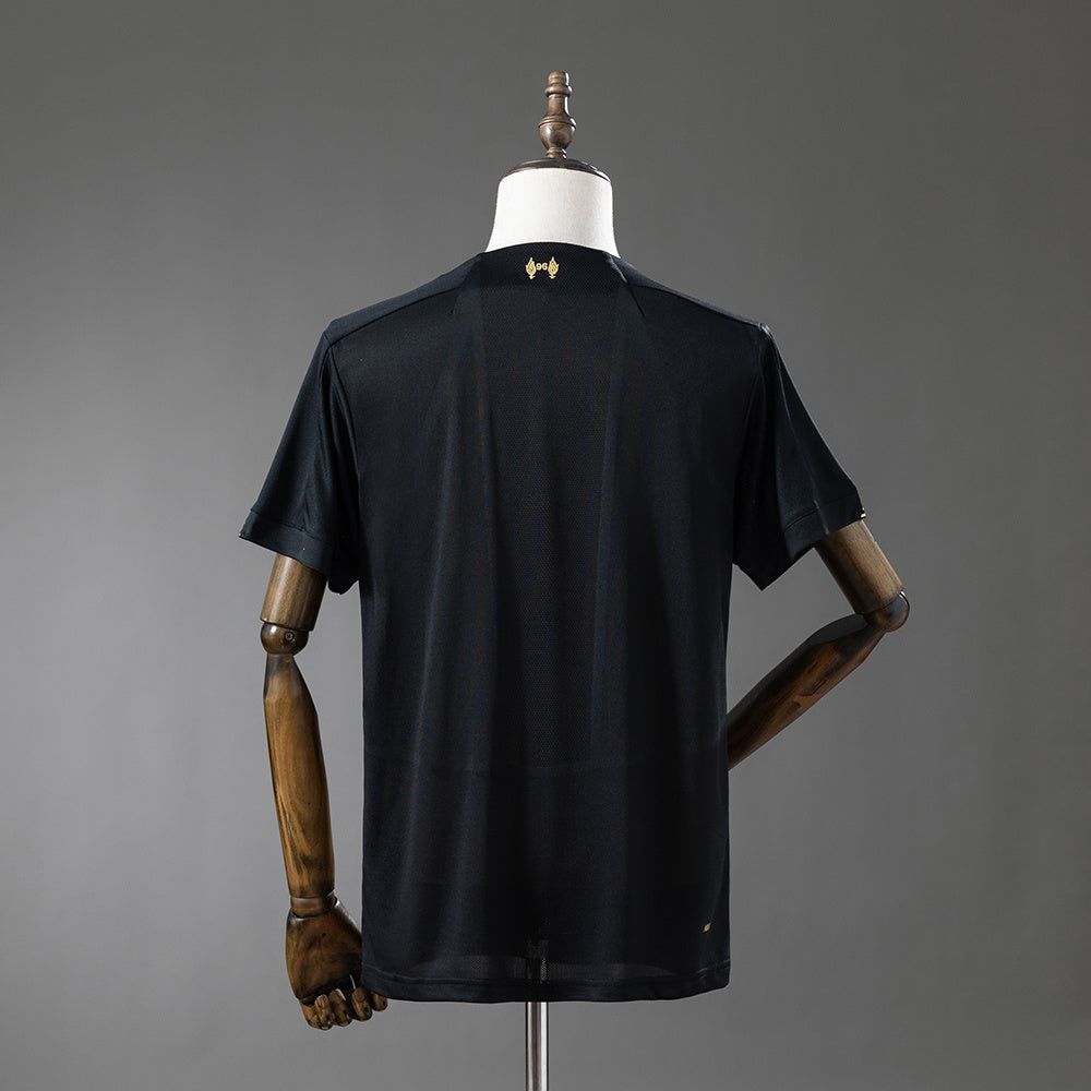 Retro Liverpool Black Jersey 2019-20 Football Kit Soccer product image 2