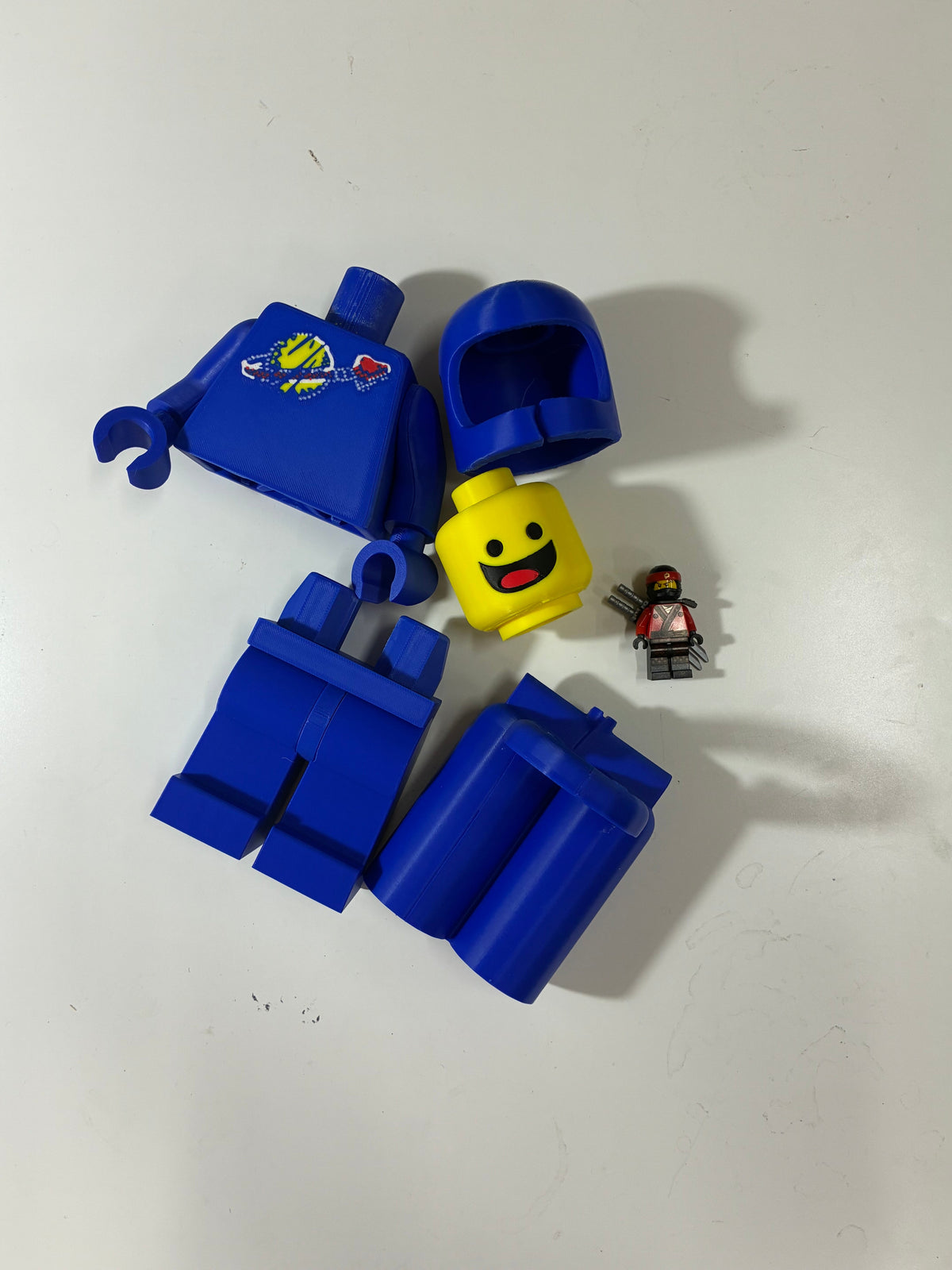 Spaceman - Custom 3D Printed Megafig product image 3, provided for visual reference and product detail review
